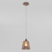 Подвесная люстра в стиле лофт Ollie, 50016/1 античная бронза ЕВРОСВЕТ