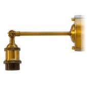 Бра в стиле лофт 058-230 золотая бронза SUN-LUMEN