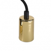 Патрон для ретро лампы E27 #1, золото, 058-209 Sun Lumen