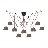 Люстра потолочная Concrete LOFT1165/9 LOFT IT