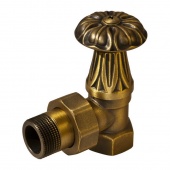 Ретро вентиль регулирующий угловой для радиатора 1/2" латунь v6711/2 RETRO style