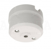 Потолочная база, круглая на 1, белый, GE70812-01 МезонинЪ (розетка потолочная)