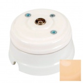 Ретро розетка телевизионная, имбирь, GE70321-И (KM)  ТМ МезонинЪ