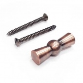 Ручка выключателя красная бронза 10533 Lindas