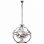 Люстра подвесная Bellator в стиле лофт, золото, A8960SP-6GA Arte Lamp