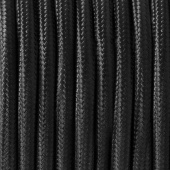 Ретро кабель электрический 2*0.75, черный, Cab.M04 Merlotti cavi