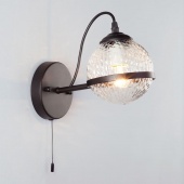 Настенный светильник в стиле лофт Livia, 70081/1 черный ЕВРОСВЕТ