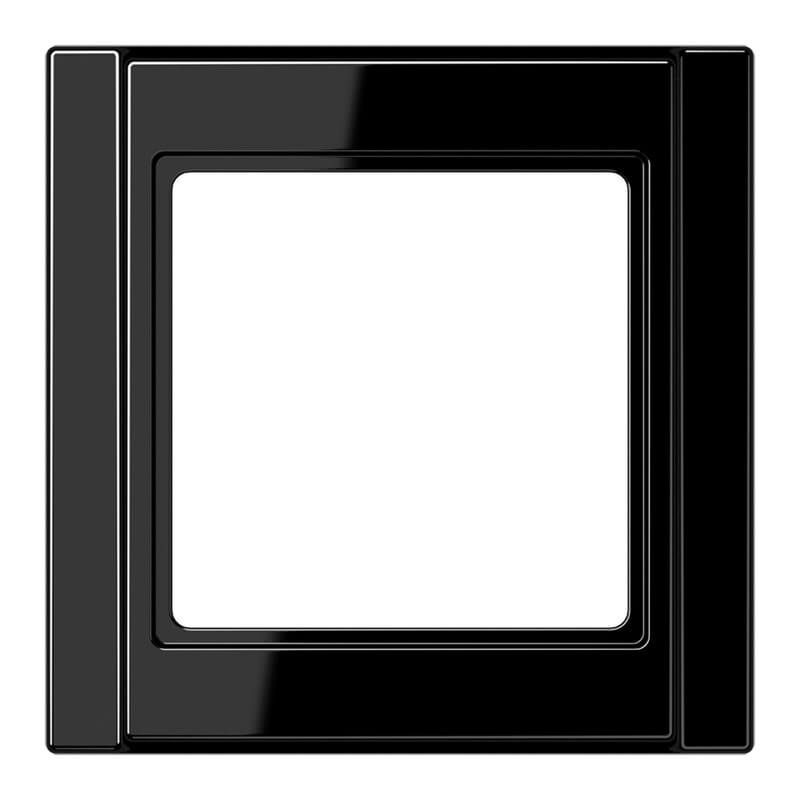 Дизайнерская рамка 1 местная, черный, A581SW Jung, серия A 500