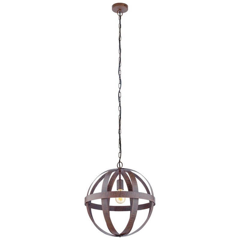 Лофт светильник подвесной Westbury, коричневый, 49476 Eglo