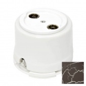 Ретро розетка ТВ, черный мрамор, OP.TV.BLM (KM) Salvador