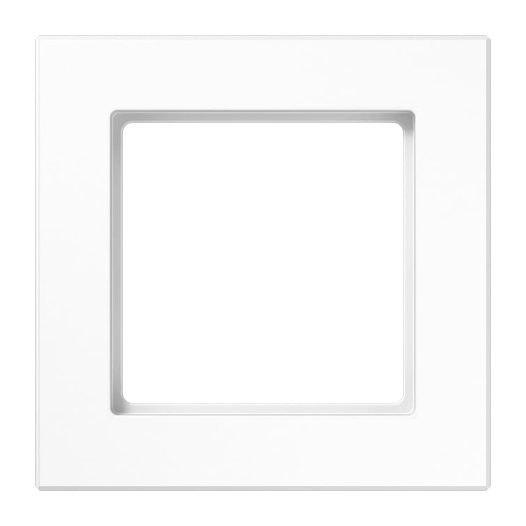 Дизайнерская рамка 1 местная, белый, AC581WW Jung, серия A Creation