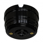 Потолочная база, круглая на 1,черный, GE70811-05 МезонинЪ (розетка потолочная)