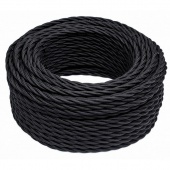 Кабель информационный 2*0.2, черный, B1-427-73 BIRONI