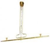 Светильник подвесной №23/2 латунь НСБ04-2/60-470/23 ГусевЪ