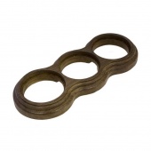 Рамка 3 местная восьмерка дуб зеленый О33ДЗ Salvador