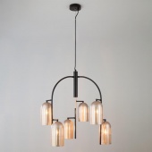 Подвесной светильник в стиле лофт Armony 70054/6 перламутровое золото ЕВРОСВЕТ