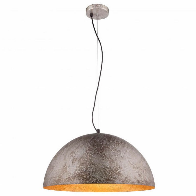 Лофт светильник подвесной Milo, серый, 15017R Globo