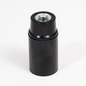 Патрон для ретро лампы PL14BNLI черный FAI