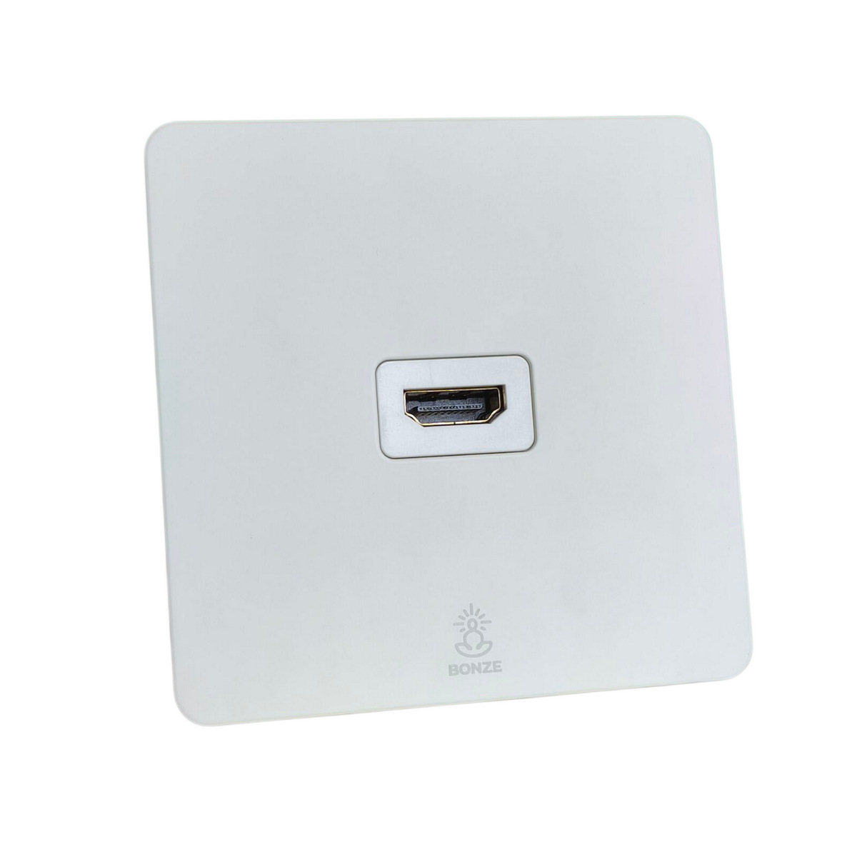 Дизайнерская розетка HDMI Vega Белый лед, BVWHD Bonze Дизайнерская розетка HDMI Vega Белый лед, BVWHD Bonze