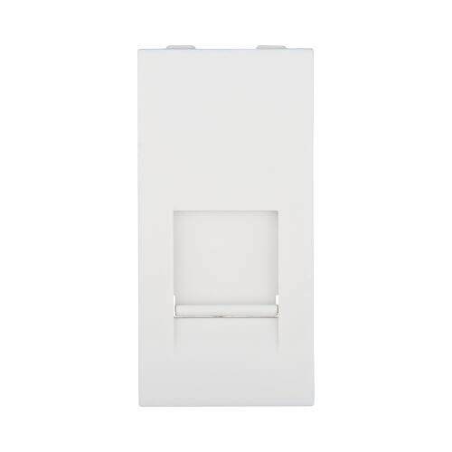 Накладка малая для розетки телефонной, компьютерной RJ, белый, 853104 LK Studio, серия LK45