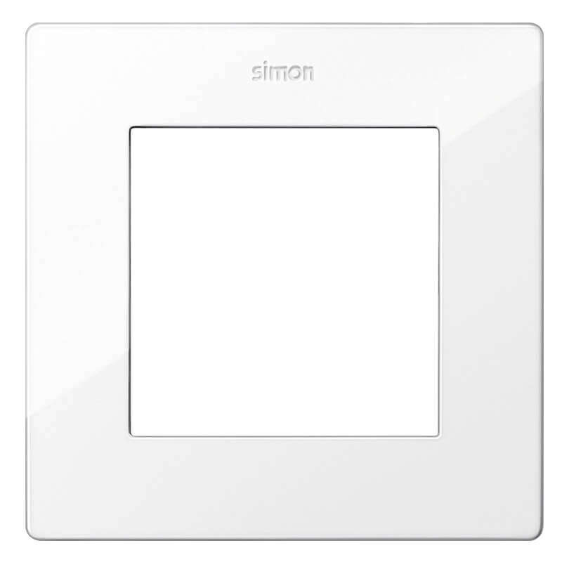 Дизайнерская рамка 1 местная, белый, 2400610-030 Simon, серия 24 Harmonie