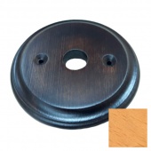 Рамка для распределительной коробки 1 местная, восьмерка, бук тонированный, 25961 (KM) Lindas