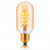 Ретро лампа светодиодная T45 5W, E27, золотая, 056-953 Sun Lumen