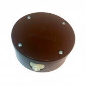 Распределительная коробка D83, ABS пластик, коричневый, Interior Electric