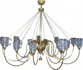Люстра №85 латунь ГусевЪ
