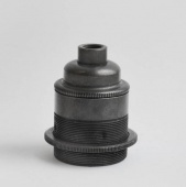 Патрон для ретро лампы с кольцом 76/1-ETZ состаренная бронза S. Lilley & Son