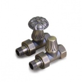 Ретро вентили прямые для радиаторов 1/2" темная бронза 0320-1056S000 Exemet