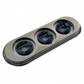 Рамка 3 местная античная бронза BF1-630-32 BIRONI