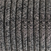 Ретро кабель электрический 2*0.75, черный оникс твид, Cab.S81 Merlotti cavi