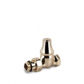 Ретро клапан запорный прямой для радиатора 1/2" золото 0342-1500D000 S.R.Rubinetterie