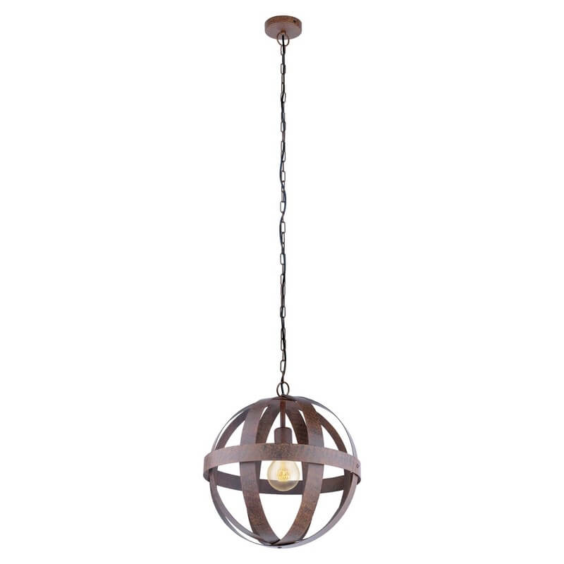 Лофт светильник подвесной Westbury, коричневый, 49482 Eglo