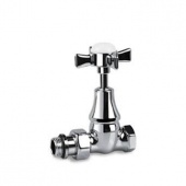 Ретро клапан регулирующий прямой для радиатора Victoria 1/2" хром 0333-1500C000 S.R.Rubinetterie