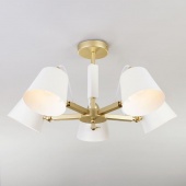 Люстра в стиле лофт Frozen, 70083/5 золото ЕВРОСВЕТ