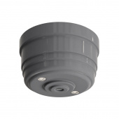 Потолочная база, круглая на 1, серый, GE30811-07 МезонинЪ (розетка потолочная), серия Усадьба