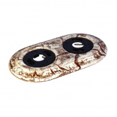 Рамка керамическая 2 местная Colony, мрамор, RС-02006 Retrika