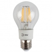 Ретро лампа светодиодная A60 E27, прозрачная, Б0012535 Эра