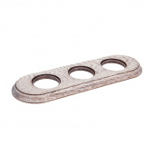 Рамка 3 местная овал дуб выбеленный с коричневой патиной С23ВДК Salvador