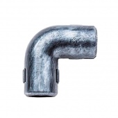 Угол для труб D16 серебряный век, BTU1-16-11-5 BIRONI, 5 шт./ упак.