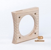 Одинарная накладка на бревно D200 мм., встраиваемая, ясень, V1-200 naBrevno