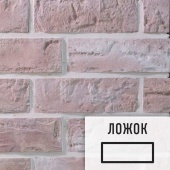 Лофт плитка Izy P-1 (элемент ложок), гипс GPKP0001Л LOFTStyle