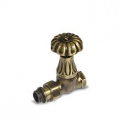 Ретро клапан регулирующий прямой для радиатора 1/2" бронза 0338-1500Z000 S.R.Rubinetterie