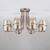 Люстра в стиле лофт Coppa, 60085/8 античная бронза ЕВРОСВЕТ