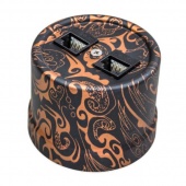 Розетка RJ45 компьютерная двойная, античная медь, B1-302-15 BIRONI