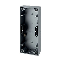 Коробка для наружного монтажа 3 местная, алюминиевый, матовый, 10439939 Berker, серии S.1