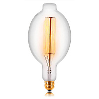 Ретро лампа накаливания BT180 F2, E40, прозрачная, 053-792 Sun Lumen