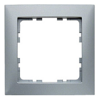 Дизайнерская рамка 1 местная, алюминиевый, матовый, 10119939 Berker, серия S.1